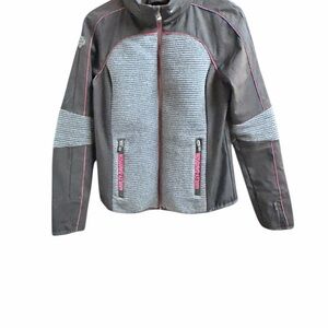 Women’s Harley-Davidson Mixed Media Textured Knit Biker Jacket